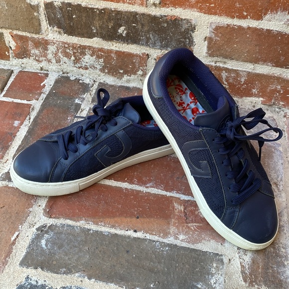 G/Fore Ladies Quarter G Knit Disruptor Golf Shoes Size 8.5 in Navy Blue - Picture 5 of 16